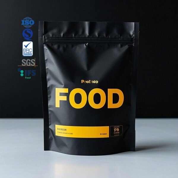 Black Foil Ziplock Bags