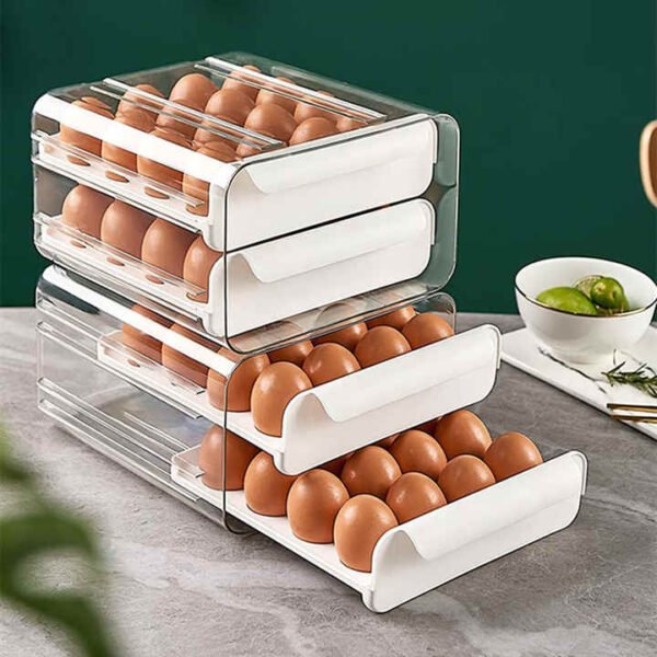 Double Layer Egg Storage Container