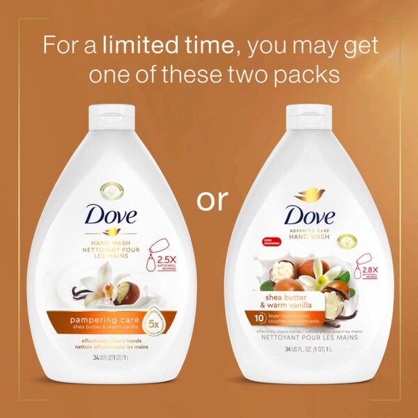 Dove Advanced Care Hand Wash Shea Butter & Warm