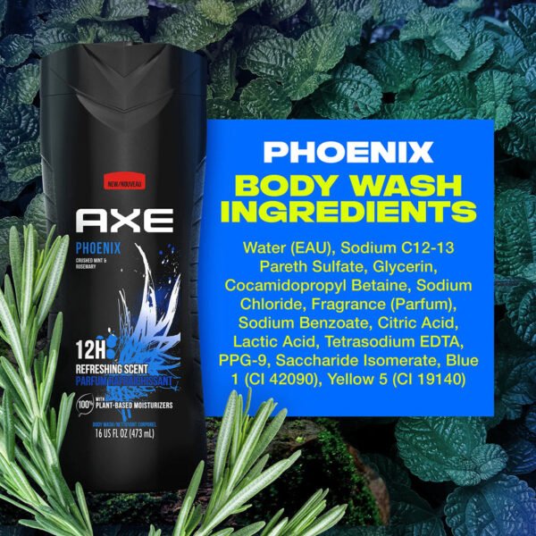 Men’s Body Wash with 100% Plant-Based Moisturizers