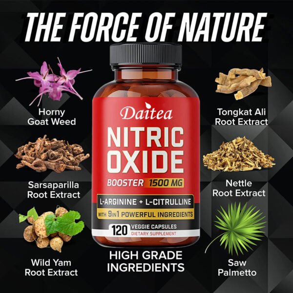 Nitric Oxide Strength Booster Supplement